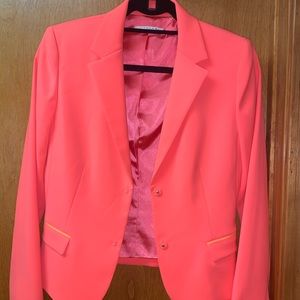 Tahari petite coral blazer